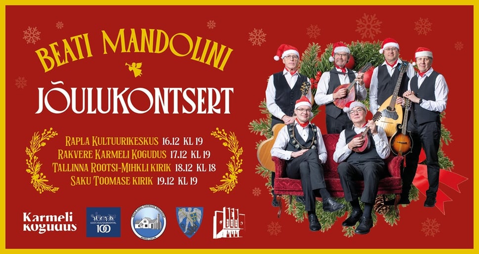 Beati Mandolini jõulukontserdid
