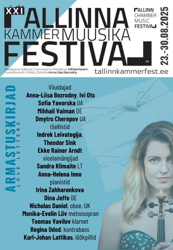 XXI Tallinna Kammermuusika Festivali pass