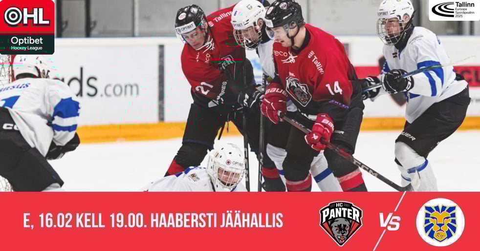 HC Panter Optibet hokiliiga. HC Panter vs HS Riga