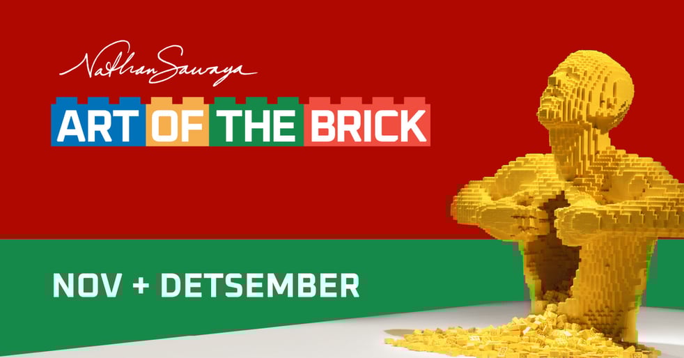 Art Of The Brick - LEGO®kunsti näitus / Flexible ehk Paindlik pilet / November + Detsember