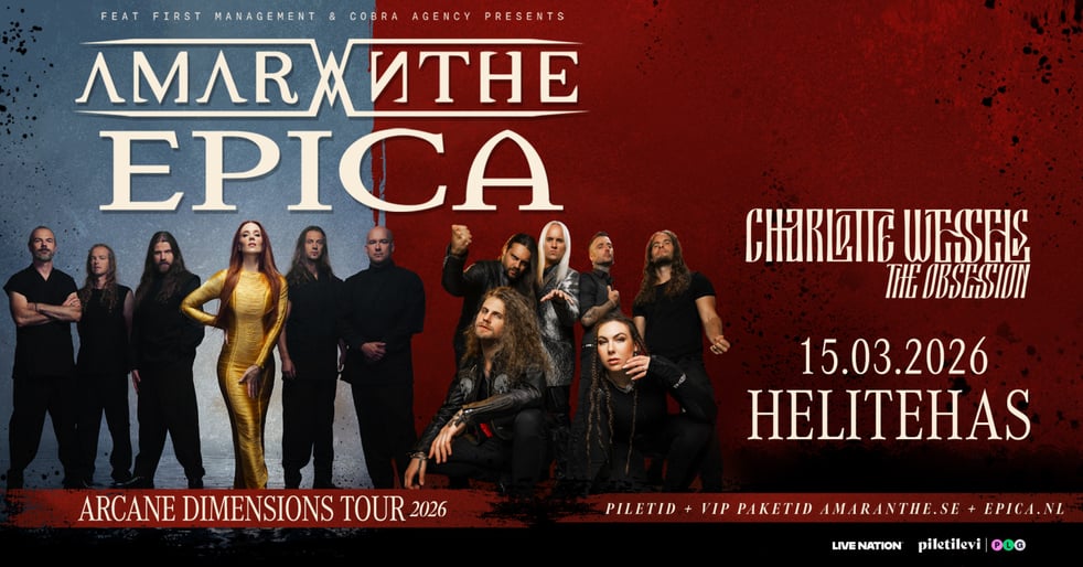 AMARANTHE & EPICA - Arcane Dimensions Tour 2026
