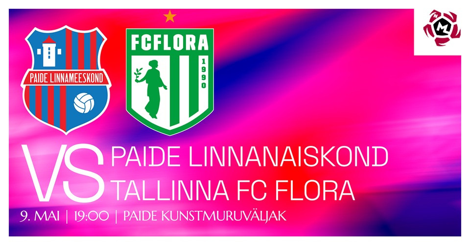 Naiste Meistriliiga 5. voor / Paide Linnanaiskond (N) VS FC Flora (N)