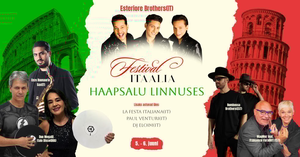 Festival Itaalia 2026 / 2 päeva pilet