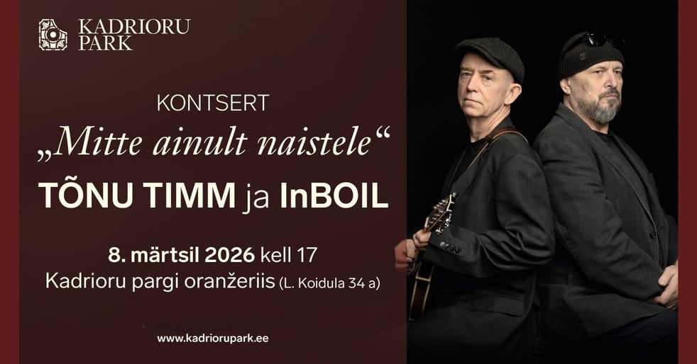 ''Mitte ainult naistele'' Tõnu Timm ja InBoil