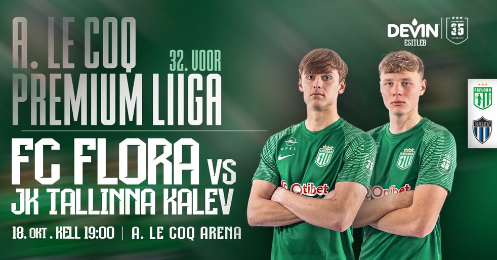 Premium liiga 32. voor: Devin esitleb - FC Flora vs JK Tallinna Kalev