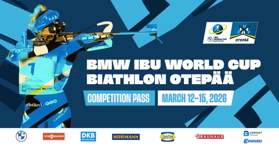 BMW IBU World Cup Biathlon Competition Pass / Laskesuusatamise maailmakarikaetapi võistluste pass