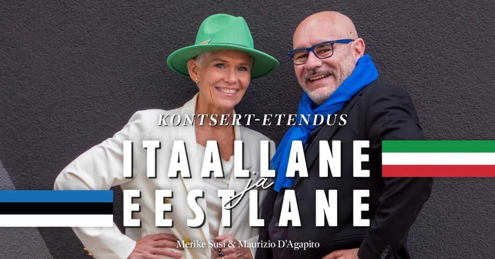 Jüril külas: Maumer ''Itaallane ja Eestlane'' - kontsert öhtusöök