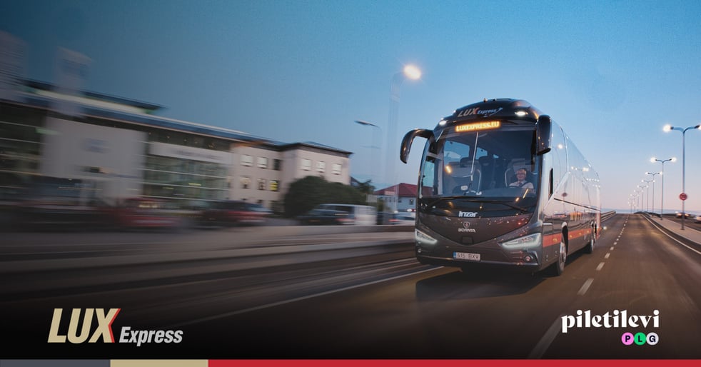 Lux Express Eribuss Pitbulli kontserdile