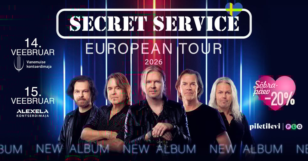 Secret Service sel nädalavahetusel Tallinnas ja Tartus!