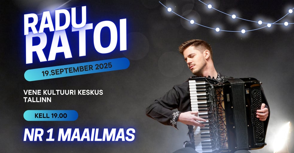 Moldova akordionisti Radu Ratoi kontsert