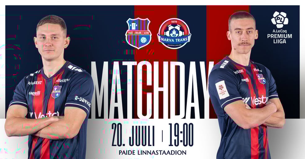 Paide Linnameeskond vs Narva Trans