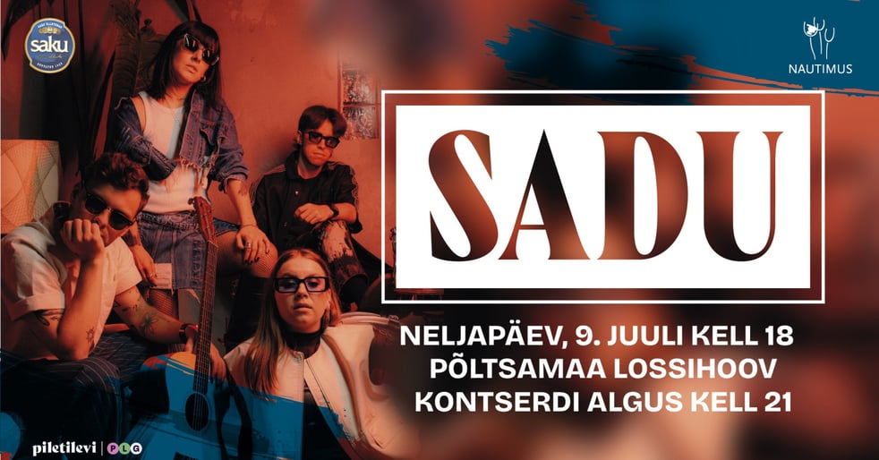 Ansambel SADU Põltsamaa lossihoovis