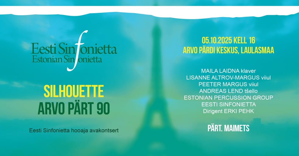 Silhouette. Arvo Pärt 90
