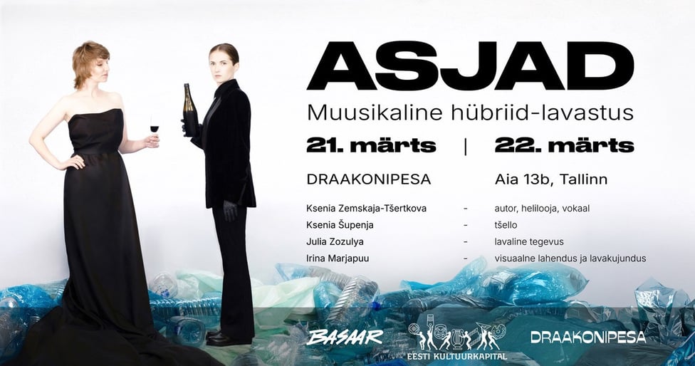 Esmaettekanne - Muusikaline hübriid-lavastus ''Asjad''