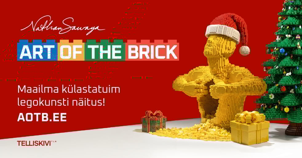 Art Of The Brick - LEGO®kunsti näitus / Time Slot ehk Kindla sisenemisajaga pilet