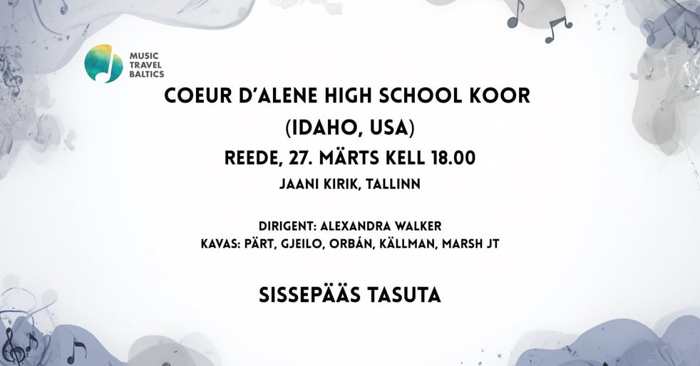 Coeur d'Alene High School koor (Idaho, USA)