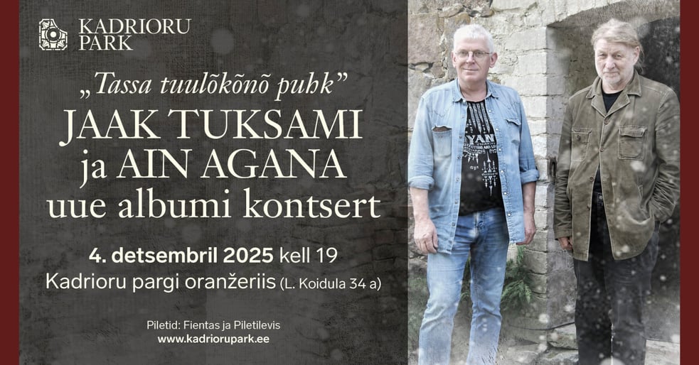 Jaak Tuksam ja Ain Agan ''Tassa tuulõkõnõ puhk''