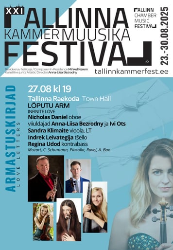 XXI Tallinna Kammermuusika Festivali kontsert "Nicholas Daniel ja sõbrad"