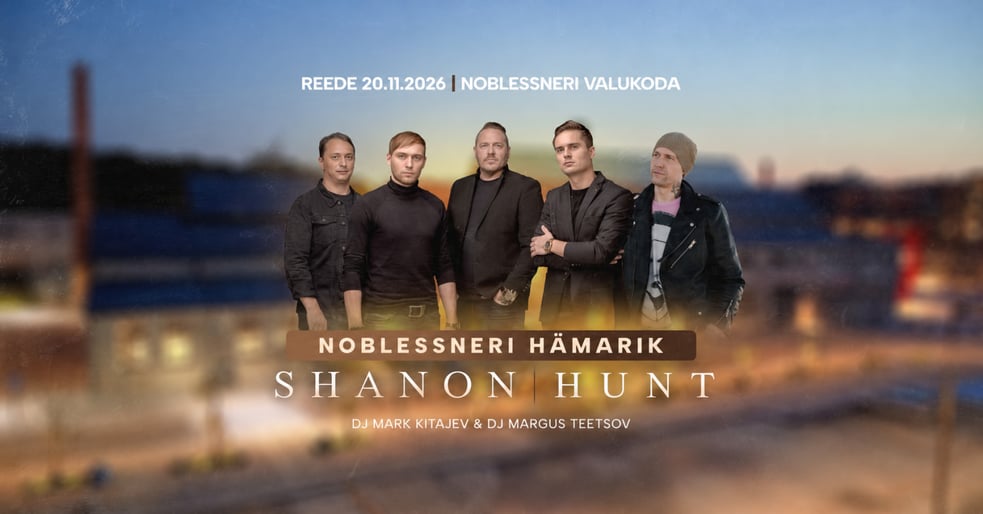 Noblessneri Hämarik - SHANON & HUNT | Noblessneri Valukoda