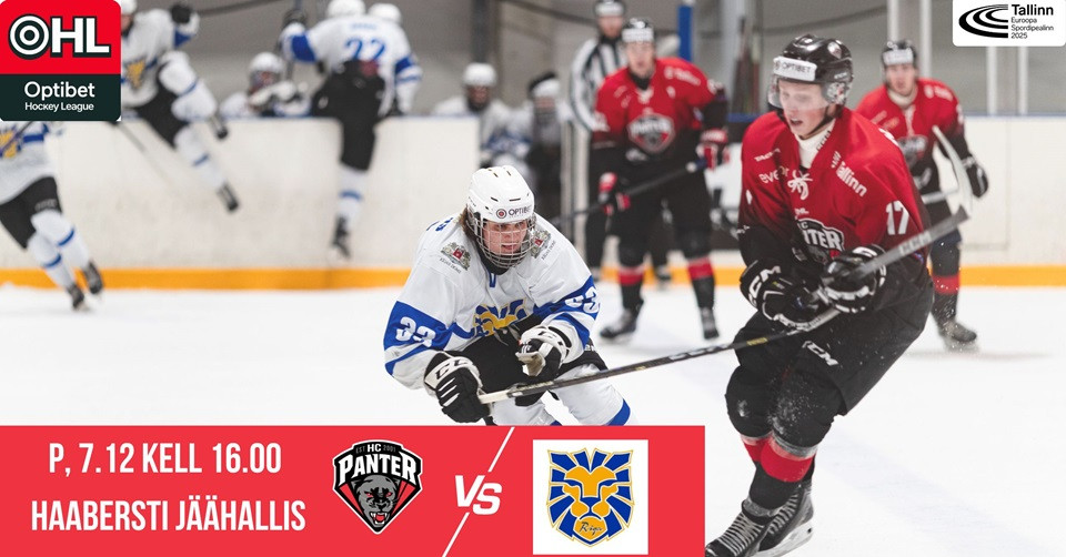 HC Panter Optibet hokiliiga. HC Panter vs HS Riga