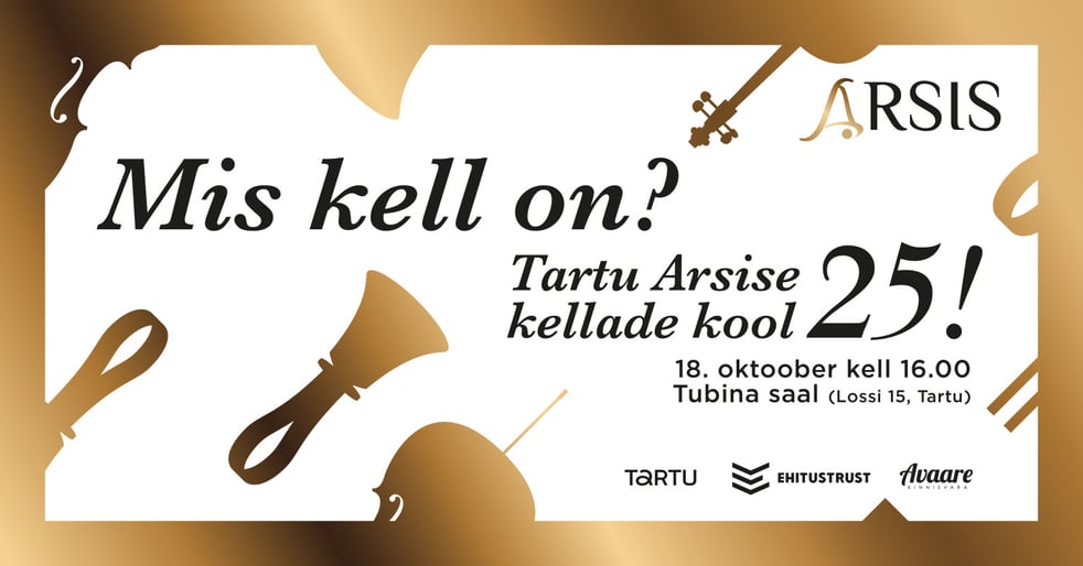Tartu Arsise kellade kool 25 juubelikontsert