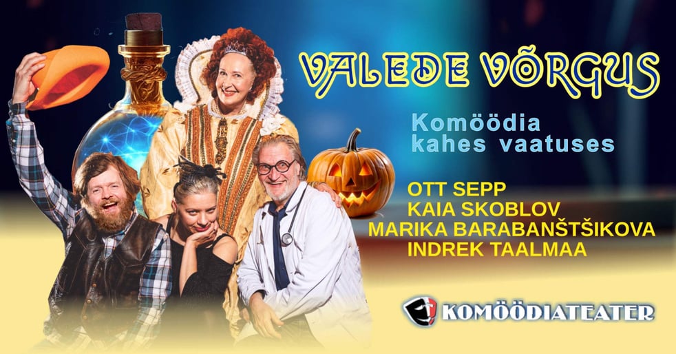 Komöödia kahes vaatuses ''Valede võrgus ehk Vino Veritas''