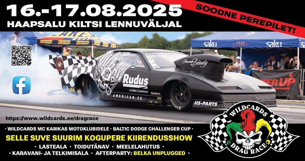 Wildcards Drag Race 2025 - selle suve suurim kogupere kiirendusshow