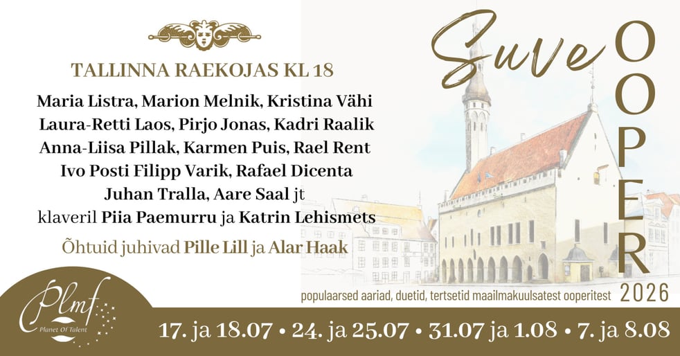 Suveooper 2026 kontsert