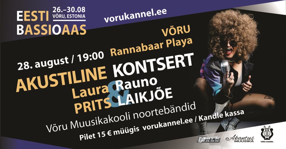 Eesti Bassioaas 2025 Akustiline kontsert - Laura Prits & Rauno Laikjõe
