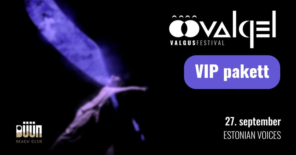 Valgusfestival ''Öövalgel'' VIP-pakett / Visuaaletendus ''Monument'' / Kontsertetendus - Estonian Voices