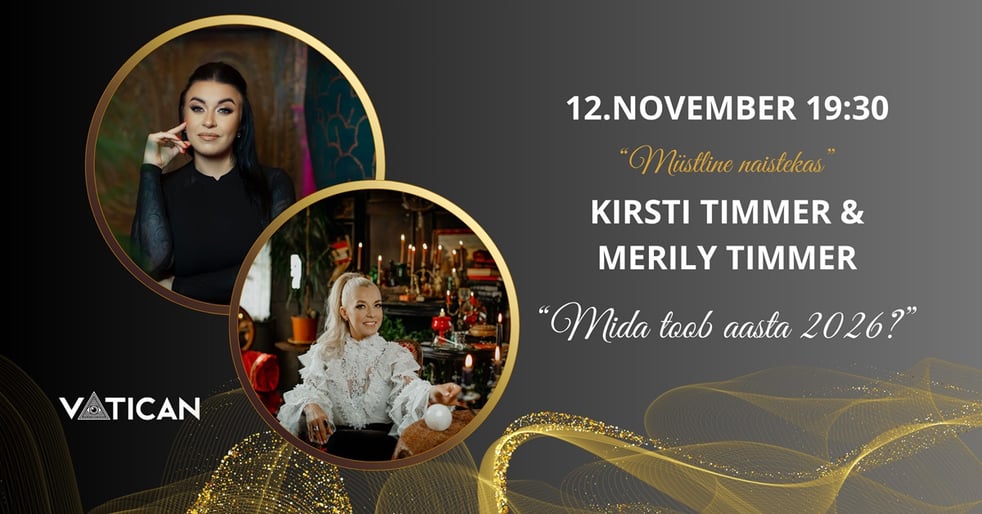 Kirsti Timmer & Merily Timmer ''Müstiline naistekas'' Vaticanis