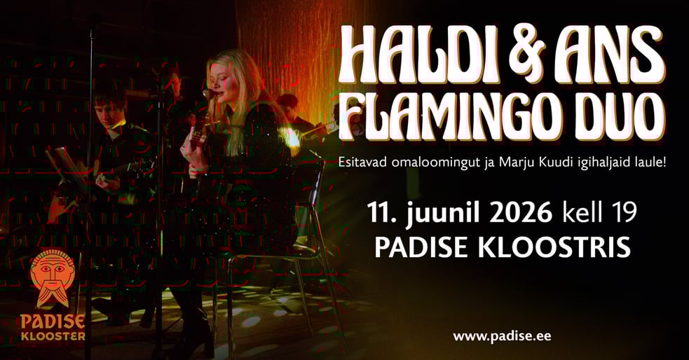 Haldi ja Flamingo DUO Padise kloostri müüride vahel