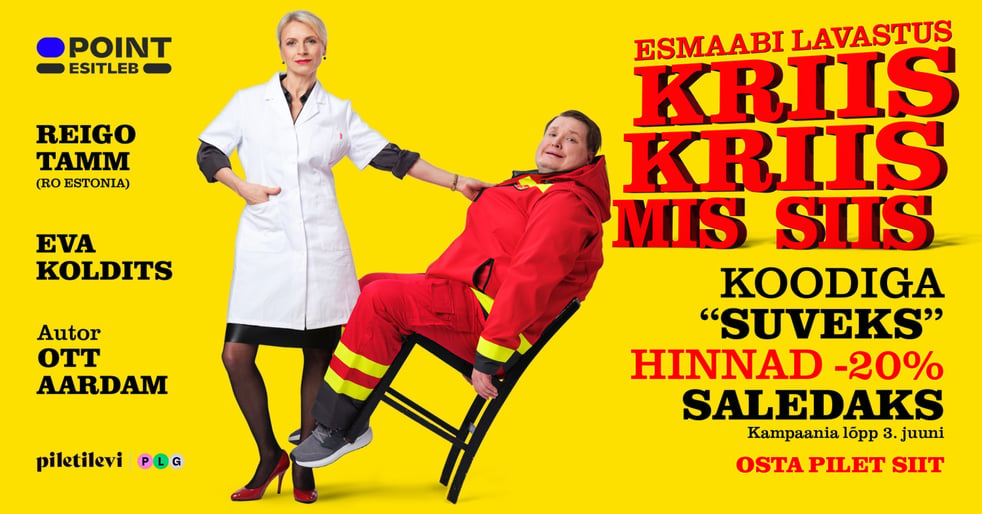 Reigo Tamm ja Eva Koldits ''Kriis Kriis Mis Siis''