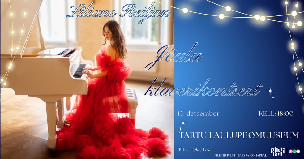 Liliane Reiljan - Jõulu klaverikontserdid