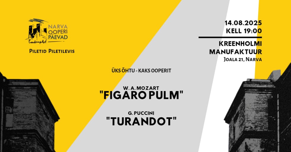 ''Figaro pulm'' ja ''Turandot'' / Narva Ooperipäevad 2025