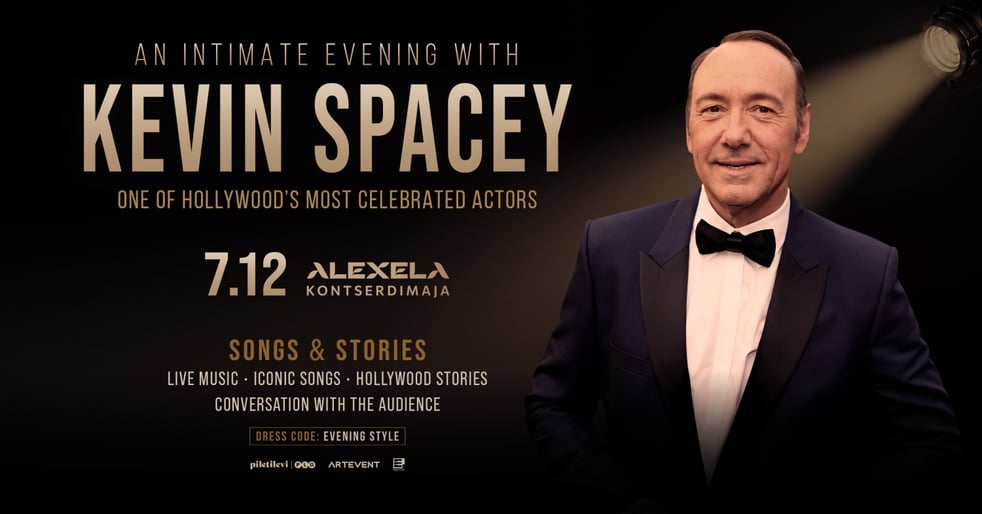 An intimate evening with Kevin Spacey ''Hollywood songs & stories'' Live in Concert