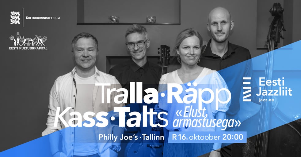 Jazzliit ja Philly Joes LIVE | Liina Tralla, Lauri Räpp, Peedu Kass, Marek Talts ''Elust, armastusega''