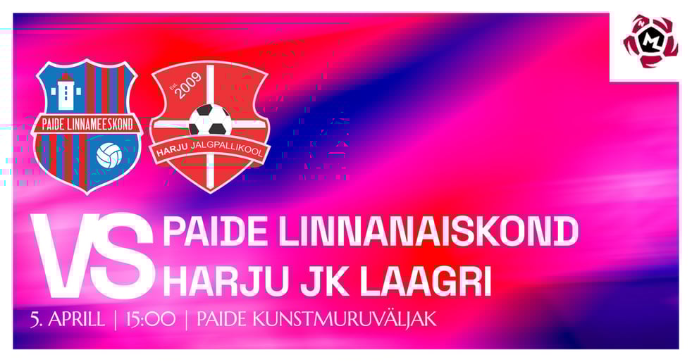Naiste Meistriliiga 2. voor / Paide Linnanaiskond  VS Harju JK Laagri