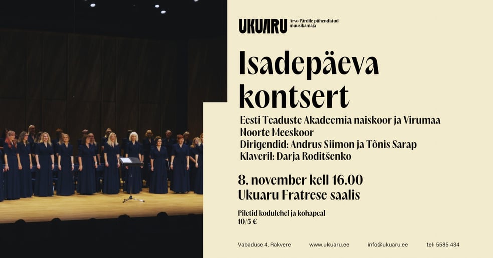 Isadepäeva kontsert Ukuarus