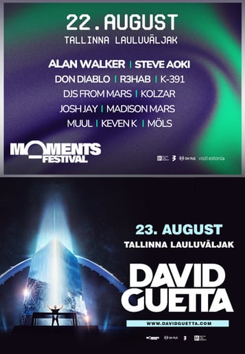 David Guetta + Alan Walker & Steve Aoki Comboticket
