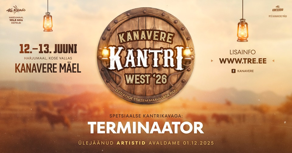 Kanavere Kantri West 2026 / Matkaauto/karavani parkimiskoht