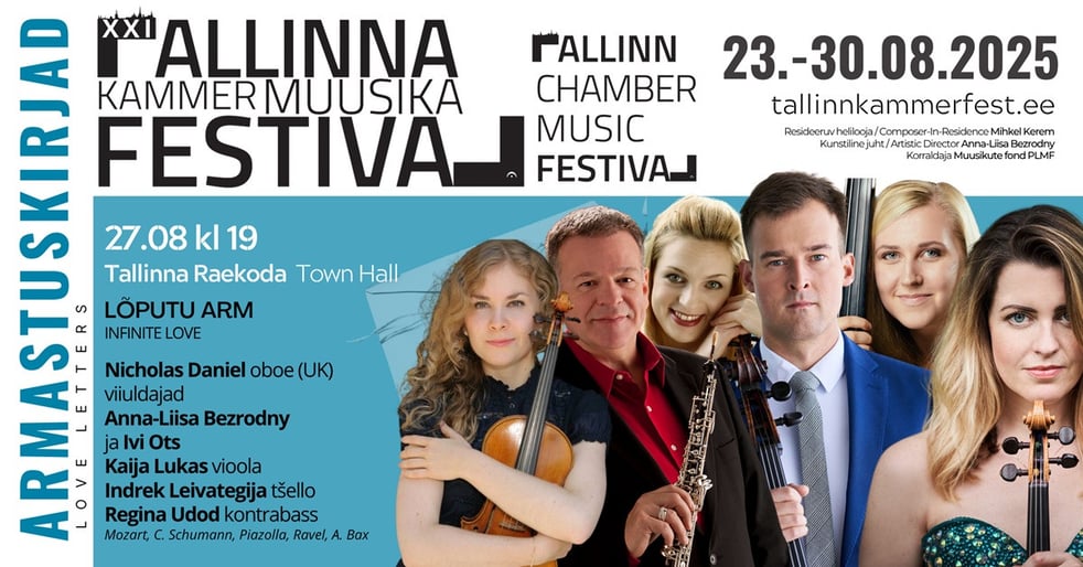 XXI Tallinna Kammermuusika Festivali kontsert "Nicholas Daniel ja sõbrad"