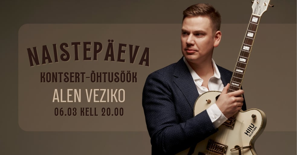 Alen Veziko naistepäeva kontsert-õhtusöök