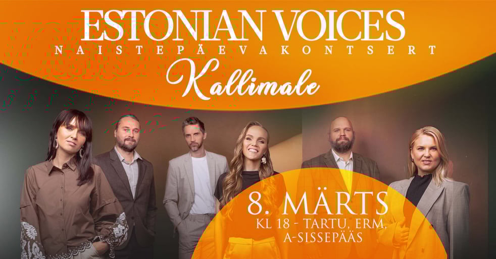 Estonian Voicesi naistepäevakontsert ''Kallimale''