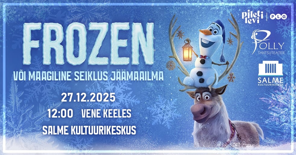 FROZEN või maagiline seiklus jäämaailma. VENE KEELES