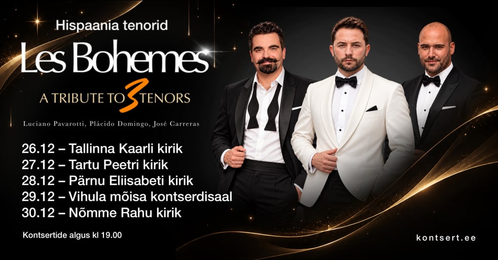 Les Bohèmes - Tribute To Three Tenors
