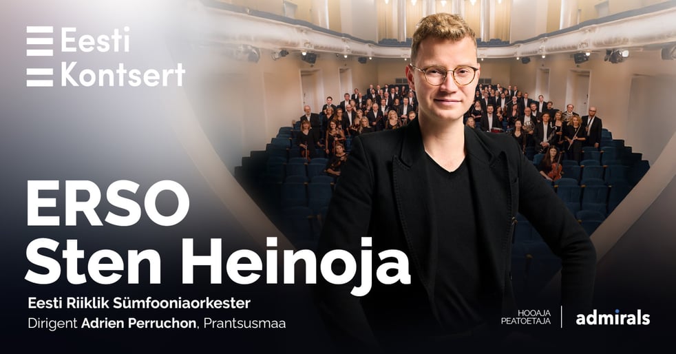 Sten Heinoja (klaver). Eesti Riiklik Sümfooniaorkester
