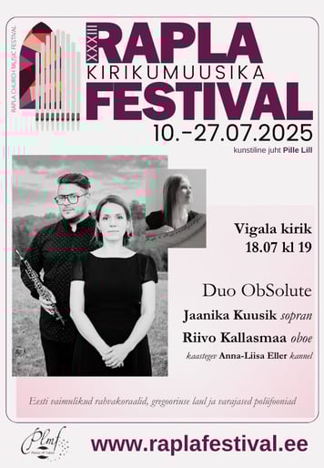 XXXIII Rapla Kirikumuusika Festivali kontsert