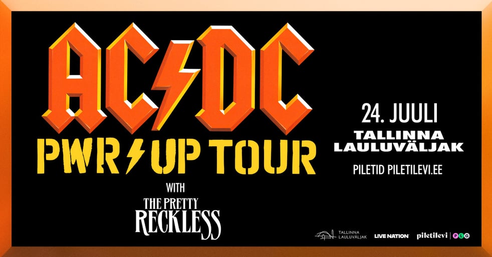 PARKLAPILET / AC/DC - Power Up Tour 2025