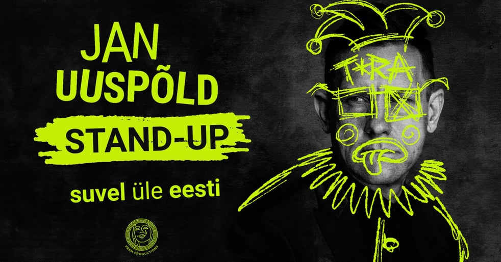 Jan Uuspõld stand-up ''Kuidas huumor meid elus edasi kannab?''